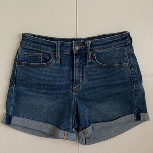 Medium Wash Jean Shorts